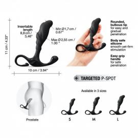 Ручной эргономичный массажер простаты Dorcel Expert P size M - 6