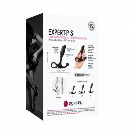 Ручний ергономічний масажер простати Dorcel Expert P size S - 3