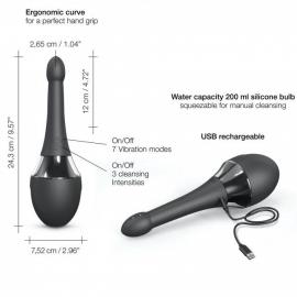 Автоматичний анальний душ-вібратор Dorcel Douche Mate Pro - 4