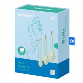 Набор йони бусин Satisfyer Yoni Power 2 Light Green - 3