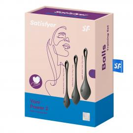 Набор йони бусин Satisfyer Yoni Power 2 Black - 4