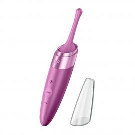 Вібратор для клітора Satisfyer Twirling Delight (Berry) - 1