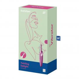 Вібратор для клітора Satisfyer Twirling Delight (Berry) - 2