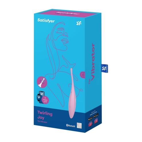 Смарт-вибратор для клитора Satisfyer Twirling Joy Pink