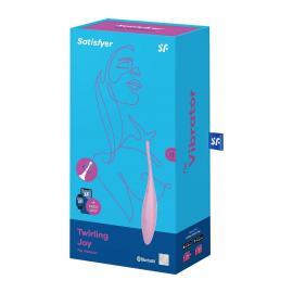 Смарт-вібратор для клітора Satisfyer Twirling Joy Pink - 3