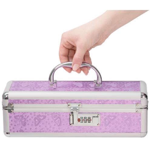 Кейс для зберігання секс-іграшок BMS Factory - The Toy Chest Lokable Vibrator Case з кодовим замком