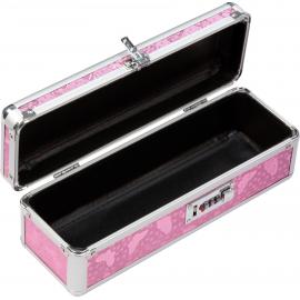 Кейс для зберігання секс-іграшок BMS Factory - The Toy Chest Lokable Vibrator Case Pink з кодовим замком - 3