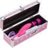Кейс для зберігання секс-іграшок BMS Factory - The Toy Chest Lokable Vibrator Case Pink з кодовим замком