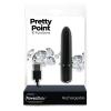 Вибропуля PowerBullet - Pretty Point Rechargeable Bullet Black