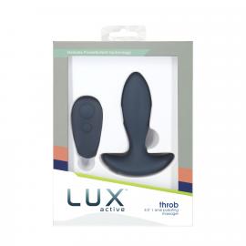 Анальна пробка з пульсацією Lux Active – Throb – 4.5  - 2