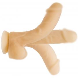 Фалоімітатор на присосці ADDICTION - DAVID 8″ Silicone Dong - 5