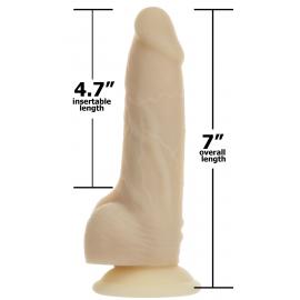 Фалоімітатор Naked ADDICTION Chris 7″ Rotating & Vibrating Dong - 5