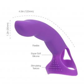 Насадка на палець Simple&True Extra Touch Finger Dong Purple - 5
