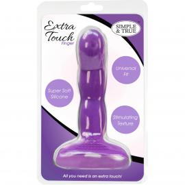 Насадка на палець Simple&True Extra Touch Finger Dong Purple - 2
