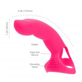 Насадка на палець Simple&True Extra Touch Finger Dong Pink - 2