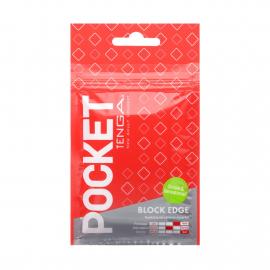 Мастурбатор TENGA Pocket Block Edge - 6