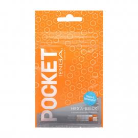 Мастурбатор TENGA Pocket Hexa-Brick - 2