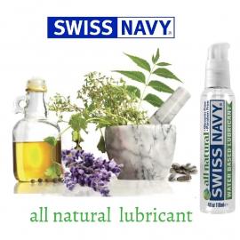 Лубрикант на водній основі для чутливої шкіри Swiss Navy All Natural 10 мл - 3