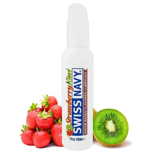 Лубрикант на водной основе Swiss Navy Strawberry Kiwi: 10 мл