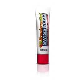 Лубрикант на водной основе Swiss Navy Strawberry Kiwi: 10 мл - 1