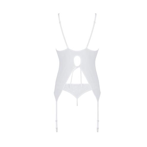 Корсет с пажами Ursula Corset white L/XL — Passion