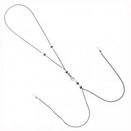 Украшение для сосков Art of Sex - Nipple Clamps Arrow, цвет фиолетовый - 2