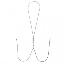 Украшение для сосков Art of Sex - Nipple Clamps Arrow, цвет мятный - 1