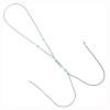 Прикраса для сосків Art of Sex - Nipple Clamps Arrow, колір м'ятний
