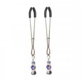 Затискачі для сосків Art of Sex - Nipple Clamps Lovely Blue - 1
