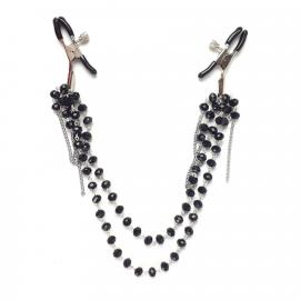 Затискачі для сосків Art of Sex - Nipple clamps Sexy Jewelry Black - 1