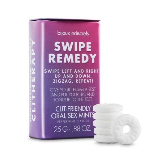 Мятные конфеты Bijoux Indiscrets Swipe Remedy – clitherapy oral sex mints, без сахара