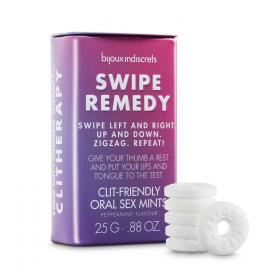 Мятные конфеты Bijoux Indiscrets Swipe Remedy – clitherapy oral sex mints, без сахара - 2