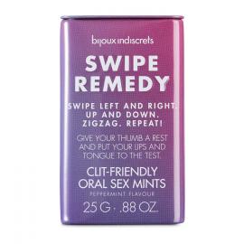 Мятные конфеты Bijoux Indiscrets Swipe Remedy – clitherapy oral sex mints, без сахара - 4