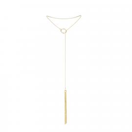 Цепочка для тела Bijoux Indiscrets Magnifique Tickler Pendant Chain — Gold - 1