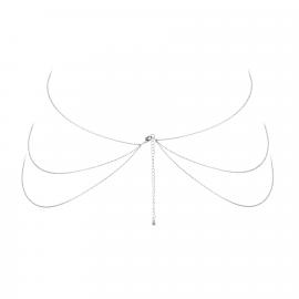 Цепочка для тела Bijoux Indiscrets Magnifique 8 Body Chain — Silver - 2