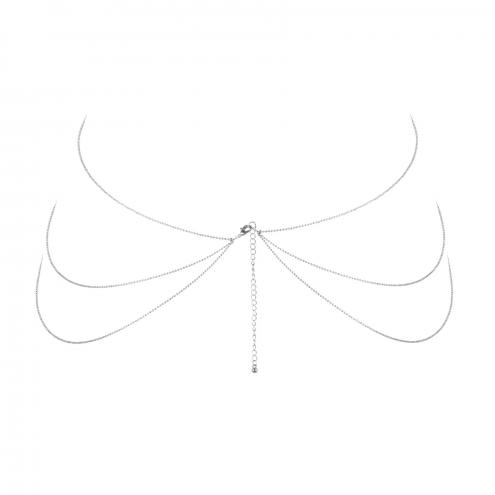 Цепочка для тела Bijoux Indiscrets Magnifique 8 Body Chain — Silver