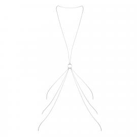 Цепочка для тела Bijoux Indiscrets Magnifique 8 Body Chain — Silver - 3