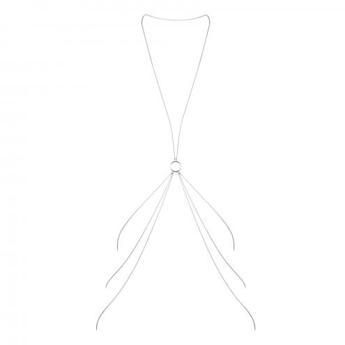 Цепочка для тела Bijoux Indiscrets Magnifique 8 Body Chain — Silver