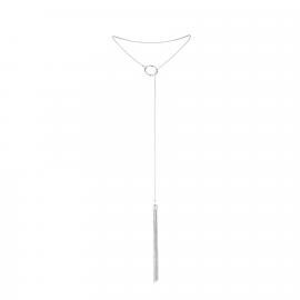 Цепочка для тела Bijoux Indiscrets Magnifique Tickler Pendant Chain — Silver - 1