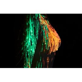 Розовая свеча восковая Art of Sex size M 15 см низкотемпературная, люминесцентная - 3