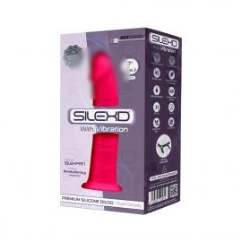 Фалоімітатор з вібрацією SilexD Henry Vibro Pink (MODEL 2 size 7in) - 3