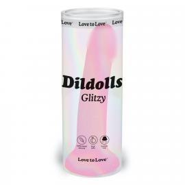 Фалоімітатор з блискітками Love To Love DILDOLLS - GLITZY - 3