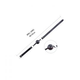 Повітропроникний кляп Alive Discretion Black - 3