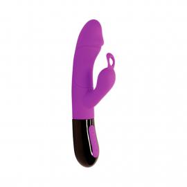 Вібратор-кролик Adrien Lastic Ares 2.0 з петелькою для пальця - 1