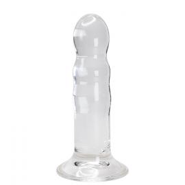 Прозорий фалоімітатор Alive Gallant Jelly Dildo - 1