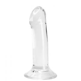 Прозорий фалоімітатор Alive Valiant Jelly Dildo - 1