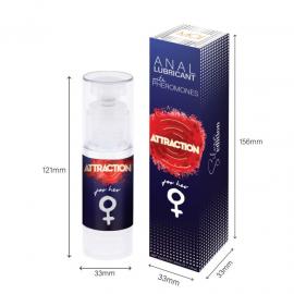 Мастило для анального сексу MAI Attraction Anal for Her (50 мл) з феромонами - 5
