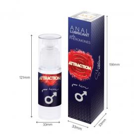 Мастило для анального сексу MAI Attraction Anal for Him (50 мл) з феромонами - 5