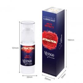 Мастило для орального сексу з зігріваючим ефектом MAI Attraction Heat Mango (50 мл) - 5
