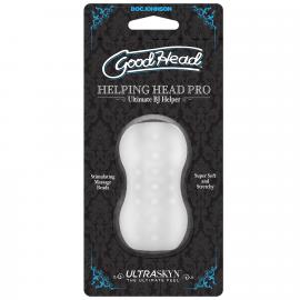 Мастурбатор Doc Johnson GoodHead – Helping Head Pro – Frost - 1